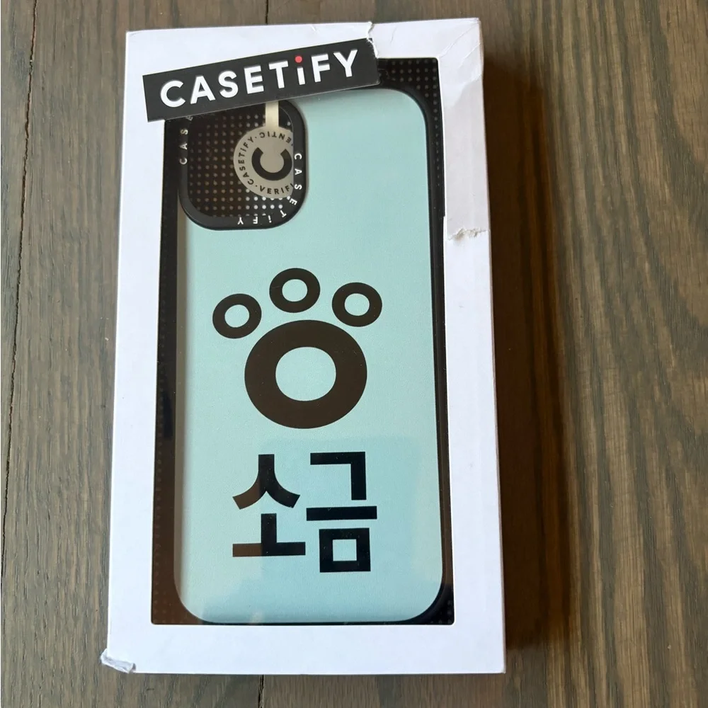 Casetify Seoul Korea iPhone 16 PLUS case Paw NEW
